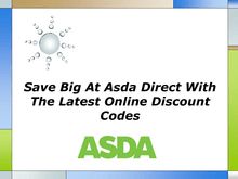 Save Big At Asda Direct With The Latest Online Discount Codes