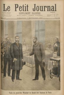 LE PETIT JOURNAL SUPPLEMENT ILLUSTRE  N° 364 du 07 novembre 1897