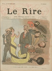 LE RIRE  numéro 3 du 24 novembre 1894