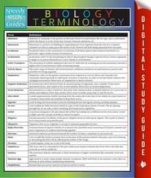 Biology Terminology