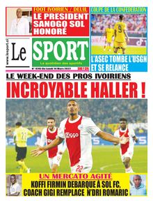 Le Sport n°4745 - du lundi 14 mars 2022