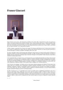 Biographie au format PDF - Franco Giaccari