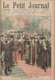 LE PETIT JOURNAL SUPPLEMENT ILLUSTRE  N° 832 du 28 octobre 1906