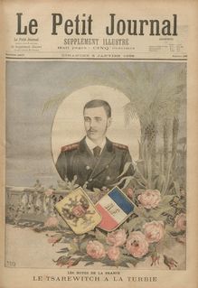 LE PETIT JOURNAL SUPPLEMENT ILLUSTRE  N° 268 du 05 janvier 1896