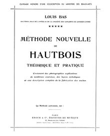 Partition Complete Book, Méthode nouvelle de Hautbois, Bas, Louis-Jean-Baptiste