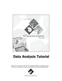 Data Analysis Tutorial