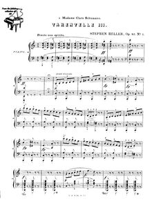 Partition No.1 en A minor, 2 Tarantelles, Heller, Stephen