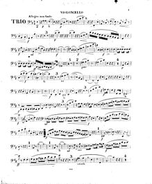 Partition violoncelle, flûte quintette en D major, Op.66, D major par Kaspar Kummer