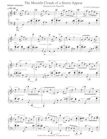 Partition No.4, nocturnes pour Piano, Oceana, Harrington, Jeffrey Michael