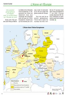 Chapitre "L Aisne et l Europe" extrait de l  Atlas de l Aisne - Edition 2004