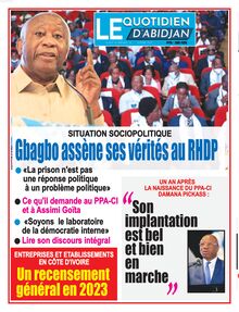 Le Quotidien d’Abidjan n°4226 - du mercredi 19 octobre 2022