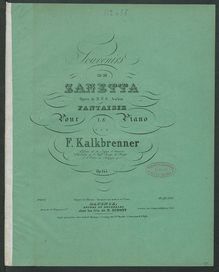Partition complète (lower resolution), Souvenirs de  Zanetta 