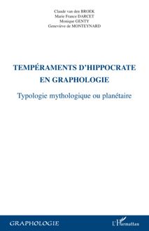 Tempéraments d Hippocrate en graphologie