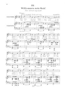 Partition complète, Sechs Gesänge, Op.21, Various, Franz, Robert