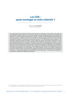 revue-stabilite-financiere-de-juillet-2010-etude-01-CDS-avantages-et -couts-collectifs