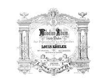 Partition Opernmelodien, Melodien-Album, Köhler, Louis