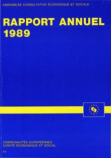 Rapport annuel de l Assemblée consultative économique et sociale 1989
