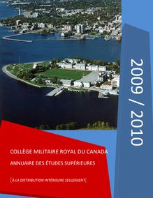 COLLÈGE MILITAIRE ROYAL DU CANADA