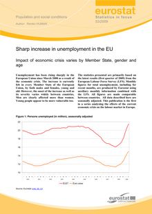 Sharp increase in unemployment in the EU