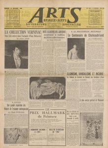 ARTS N° 190 du 26 novembre 1948