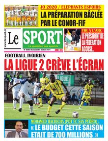Le Sport n°4683 - du Lundi 05 Juillet 2021