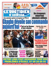 Le Quotidien d’Abidjan n°4044 - du lundi 25 octobre 2021