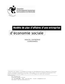 d économie sociale 1