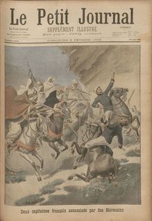 LE PETIT JOURNAL SUPPLEMENT ILLUSTRE  N° 586 du 09 février 1902