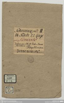 Partition complète, Concerto en G major SeiH 213, Heinichen, Johann David