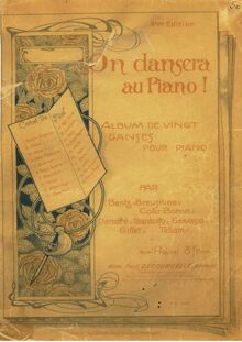 Partition complète, Polka des Polichinelles, Op.208, Damaré, Eugène