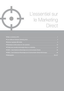 L’essentiel sur le Marketing Direct