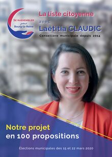 Municipales 2020 à Bourg-la-Reine-PROGRAMME "se rassembler"