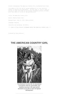 The American Country Girl
