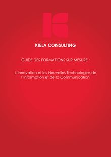 Formation Kiela Consulting :