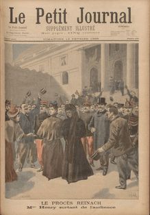 LE PETIT JOURNAL SUPPLEMENT ILLUSTRE  N° 430 du 12 février 1899