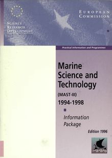 Marine science and technology (MAST-III) 1994-1998