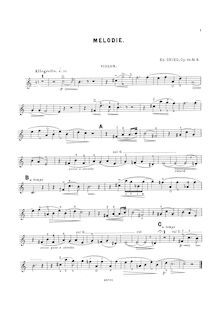 Partition de violon, lyrique pièces, Op.38, Grieg, Edvard