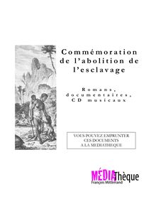 Commémoration de l abolition de l esclavage : La France et l ...