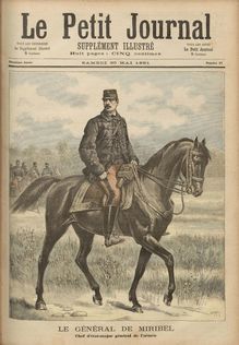 LE PETIT JOURNAL SUPPLEMENT ILLUSTRE  N° 27 du 30 mai 1891