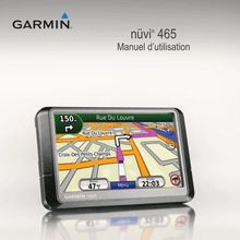 Notice GPS Garmin  Nuvi 465T