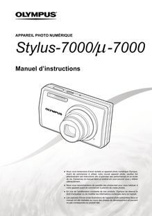 Notice Appareil Photo numériques Olympus  Stylus-7000