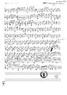 Partition complète, Andante Cantabile, A minor, Sarenko, Vasily