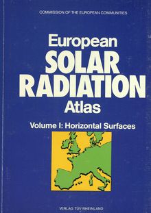 Second edition of the European solar radiation atlas