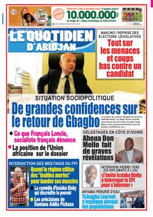 Le Quotidien d’Abidjan n°3094 - du lundi 17 mai 2021