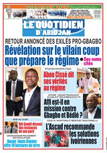 Le Quotidien d’Abidjan n°3016 - du vendredi 29 janvier 2021