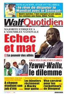 Walf Quotidien n°9114 - Du 13 au 14 août 2022