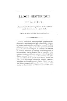 René Just HAÜY février 1er juin par Georges Cuvier