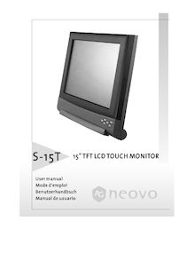 Notice LCD AG Neovo  S-15T