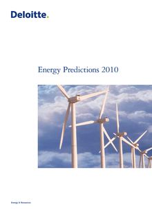 Energy predictions 2010