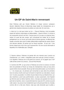 Un GP de Saint-Marin renversant
